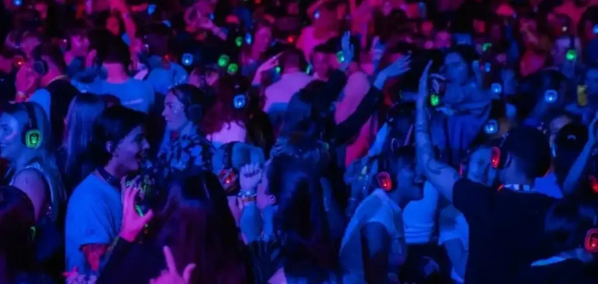 Se Silent Disco i aksjon